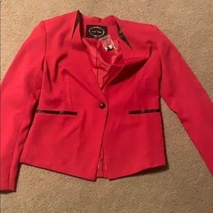 Red blazer